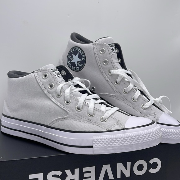 Converse Men’s CTAS MALDEN STREET MID
BARELY GREY/DARK MATTERWHITE A08612F Snkrs - Picture 9 of 16